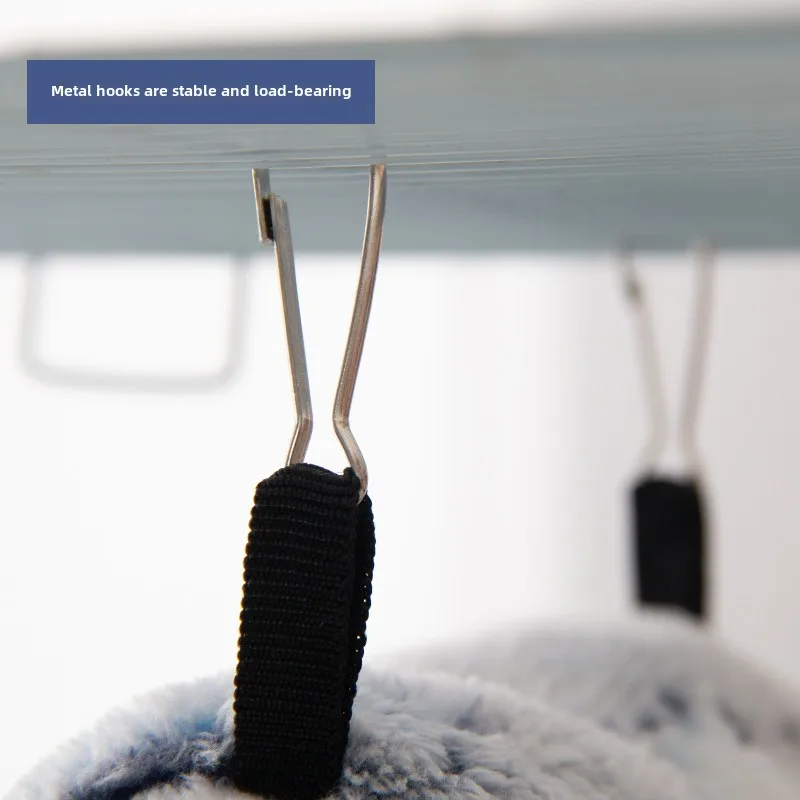 Nidos para pájaros para mascotas que mantienen el calor en invierno, nido de algodón para colgar en miel, hámster, loro, productos para mascotas, suministros, nidos para pájaros - imagen 2