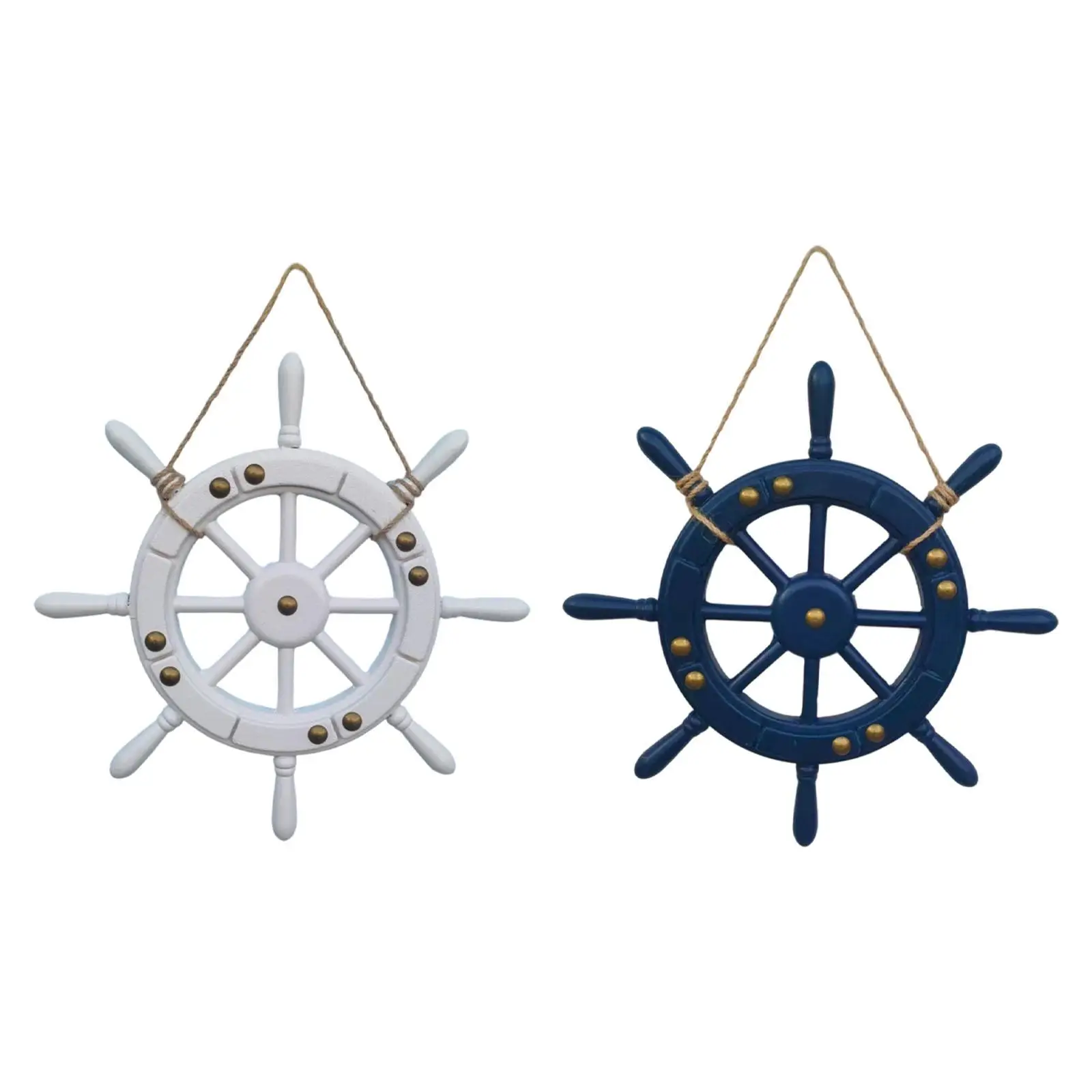 Volante de barco, decoración temática de playa, colgante, decoración de pared rústica, timón de barco, madera para dormitorio, fiesta pirata, hogar
