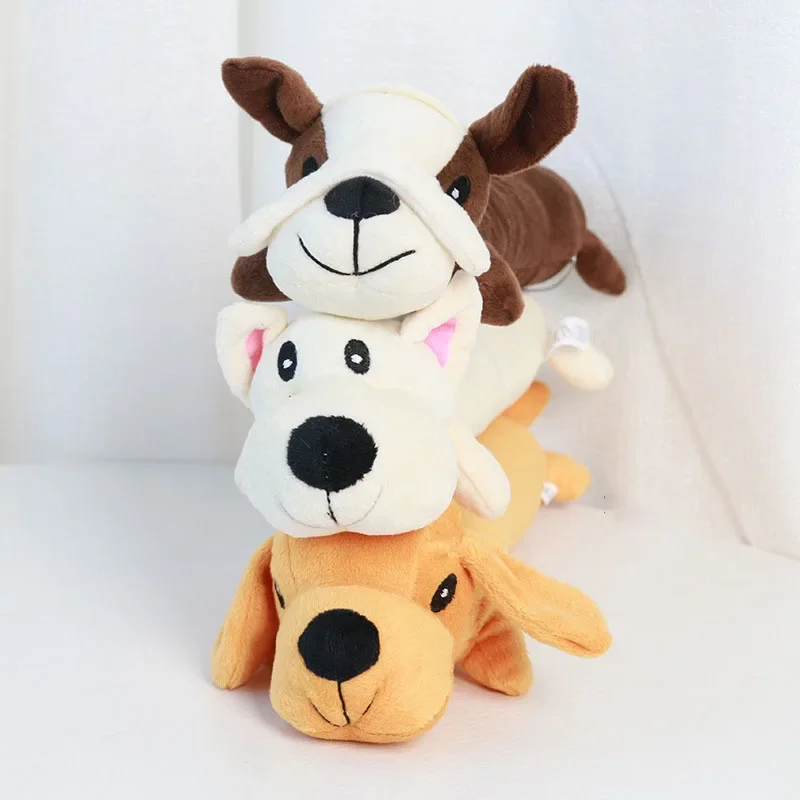 Juguetes de peluche chirriantes para perros pequeños y grandes, productos para mascotas - imagen 3