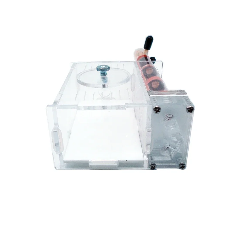 DIY Ant Farm 2 uds 18-180mm nido de tubo de ensayo de bambú de yeso con área de alimentación antill para mascotas taller casa de hormigas Castillo de nido de hormiga de reina - imagen 2