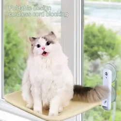 Hamaca para gato ventosa súper fuerte colchón lavable extraíble