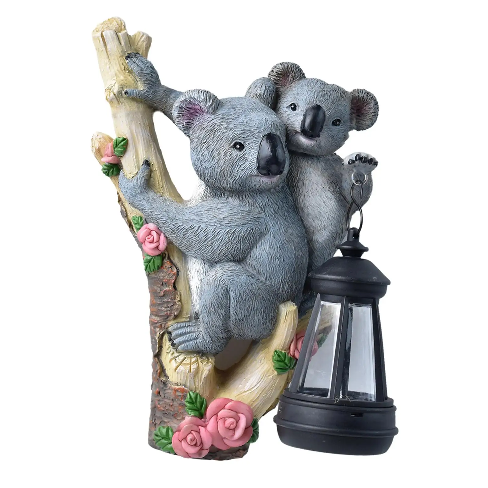 Solar Garden Statue Adorable Landscape Garden Craft Solar Powered Lawn Outdoor Decor