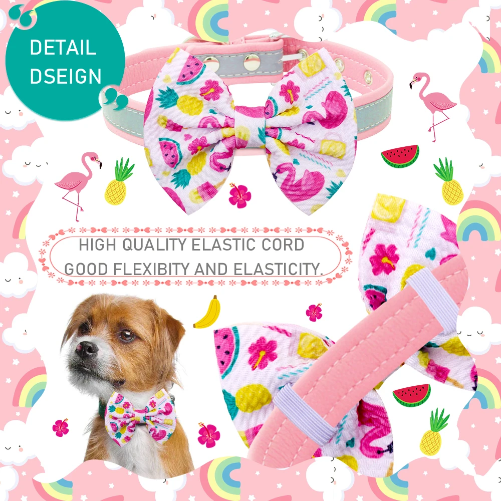 Lazos grandes para perros de 20/50ps, pajaritas deslizantes para perros, suministros de verano para mascotas, Collar con pajarita para perros grandes, accesorios, suministros para perros grandes - imagen 3