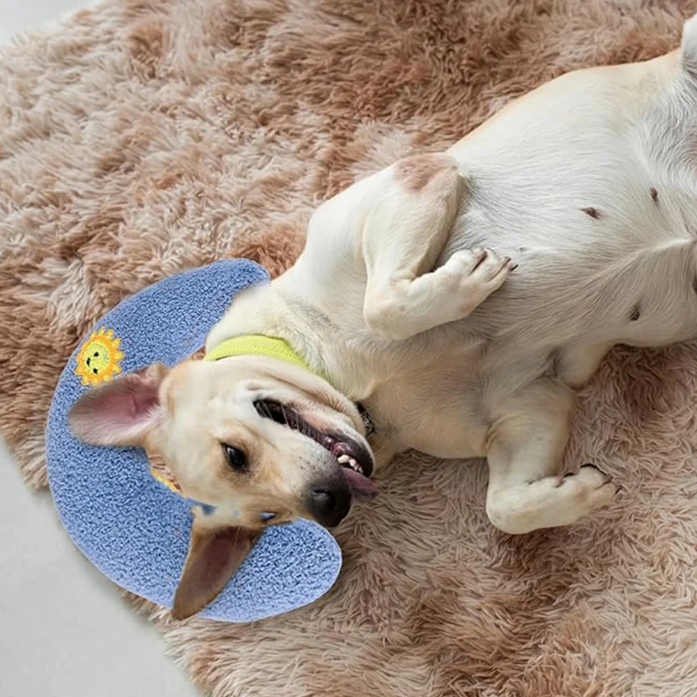Almohada en forma de U para gato, Protector de cuello suave a la moda, almohada en forma de U para perro, sueño profundo, gatito, suave y grueso, resistente a mordeduras, fácil de limpiar - imagen 2