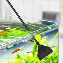 Acuario para peces multifuncional con herramientas de limpieza
