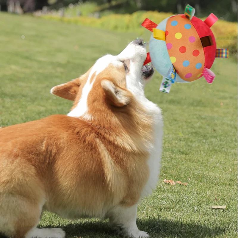 Pelota de juguete interactiva para mascotas, con sonido Ding para perros pequeños y grandes, antimordedura, flotante, suministros interactivos, juguetes para mascotas para masticar agresivos - imagen 5
