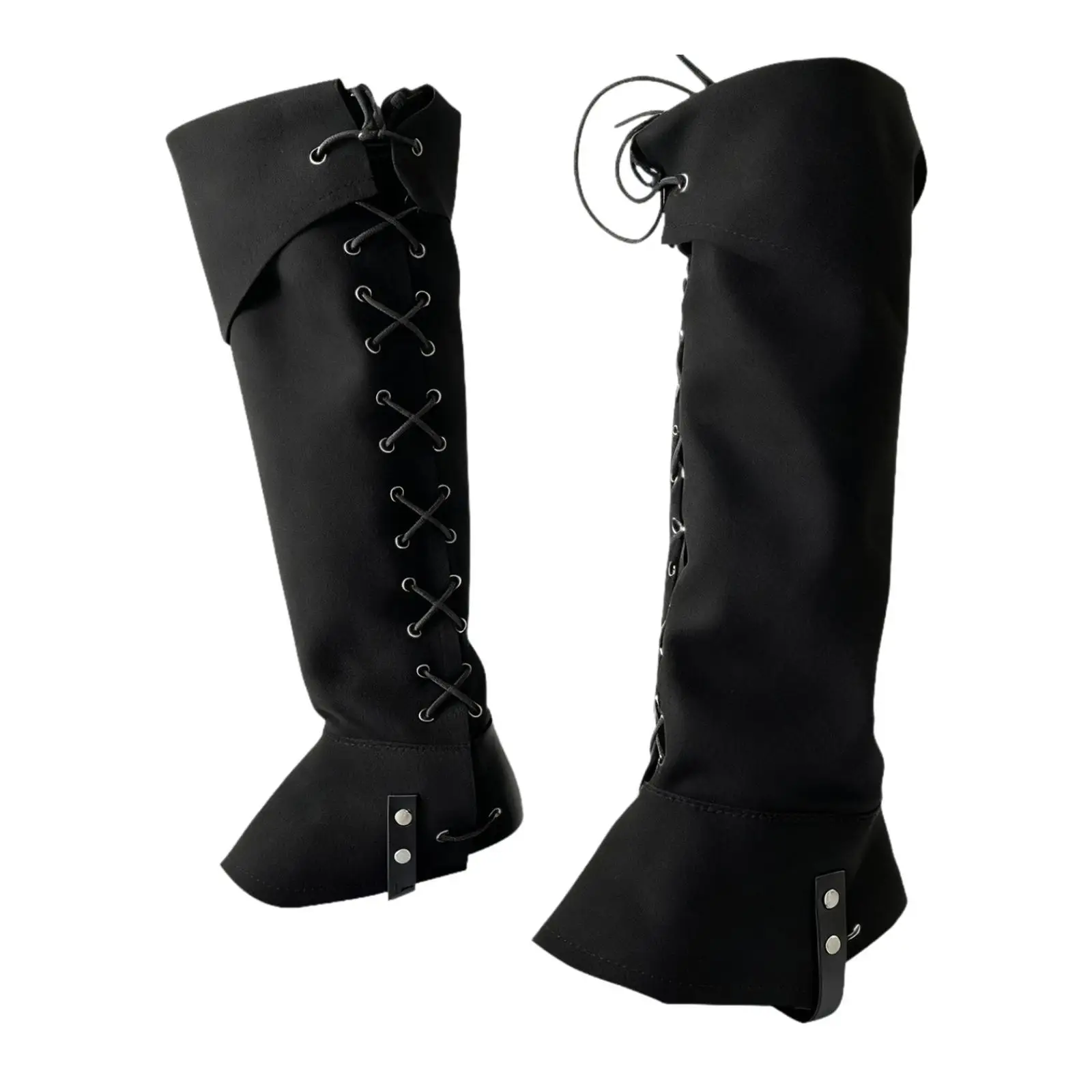 Pirate Boot Covers Gothic Steam Leg Covers for Horseback Riding Hiking