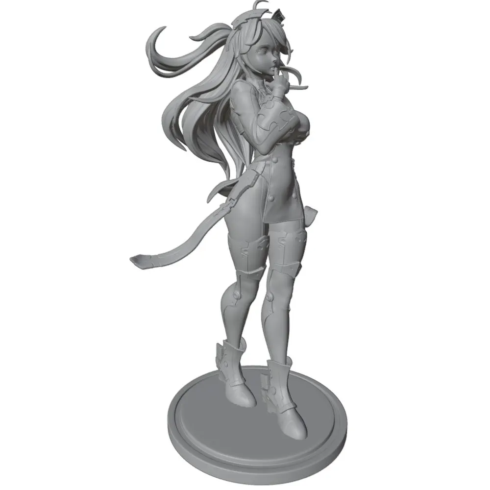 Figura de anime GK impresa en 3D sin montar ni pintar – Miniatura DIY - imagen 2