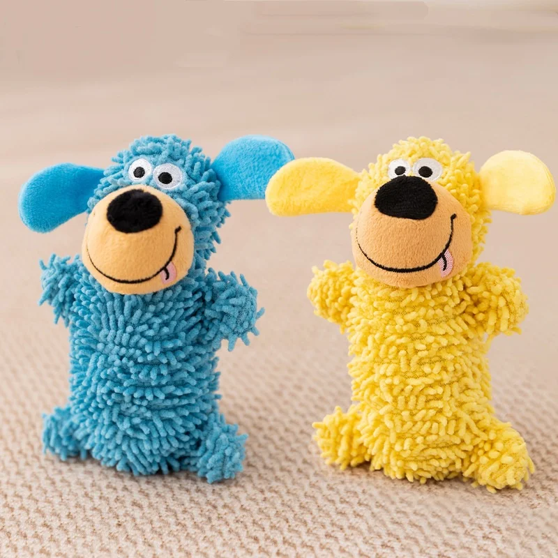 Juguete interactivo peluche chirriante para perros pequeños y medianos - imagen 5