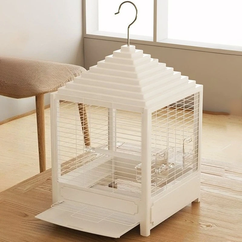 Jaulas para pájaros portátiles, jaula para pájaros de lujo, accesorios para loros y pájaros, casas, hábitats, loros, escondite para animales pequeños, suministros para jaulas para pájaros - imagen 3