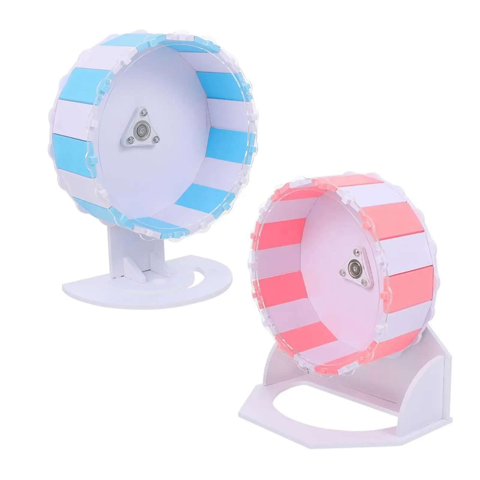 1Set Running Disc 7.09inch Plastic Hamster Exercise Wheel Quiet Flying Saucer Hamster Wheel Hamster Ball for Mice Pet Supplies