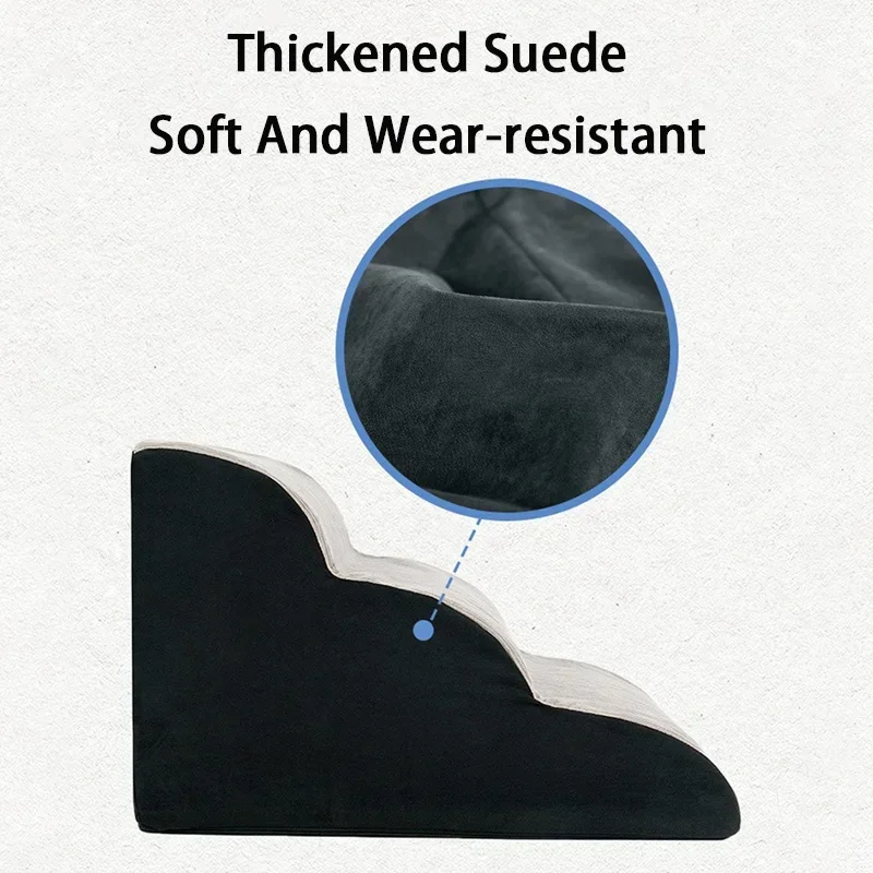 Escalera de esponja extraíble para mascotas pequeñas, escalones de cama multifuncionales, antideslizantes, suaves, accesorios para perros - imagen 3