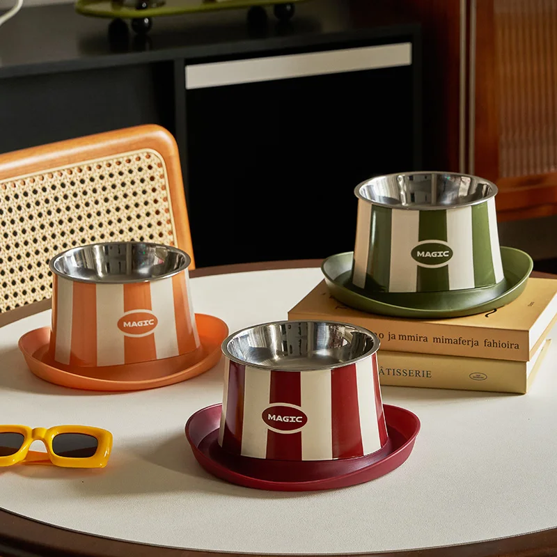 Cuenco elevado para gatos – Acero inoxidable y gran capacidad - imagen 5