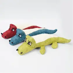 Juguete de peluche para perros y gatos – cocodrilo dental 3 colores