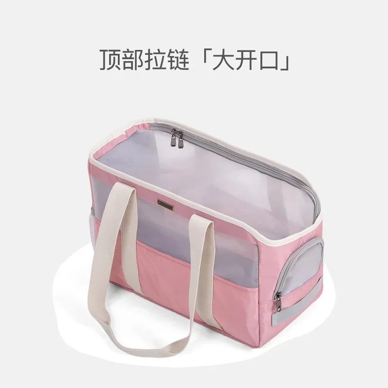 Bolsa portátil para gatos, bolso fresco y transpirable a la moda para perros y mascotas, bolso sencillo para gatos, bolso para transportar mascotas - imagen 2