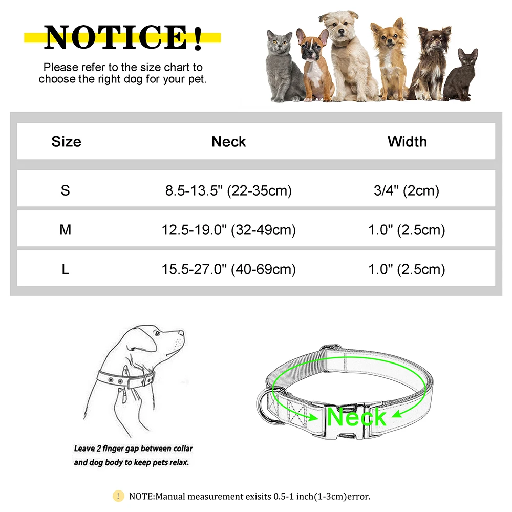 Collar de cuero personalizado para perros con grabado - imagen 2