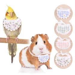 Babero ajustable para pequeños mamíferos y aves – encaje suave