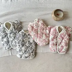 Chaleco acolchado de invierno para gatos y perros - cálido y cómodo