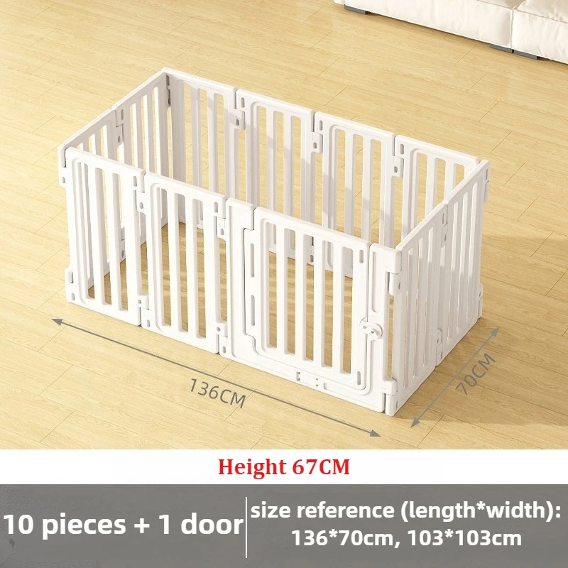 Square 10 PCS 1 Door