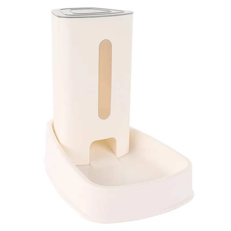 Alimentador automático para mascotas, dispensador de agua para gatos, alimentador inteligente para perros, artefacto de agua potable, lavabo de alimentación antideslizante - imagen 5