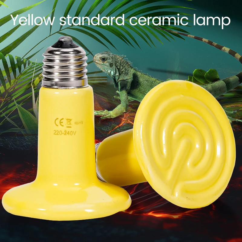 Lámpara de calor cerámica 220V para gatos y perros – Bienestar