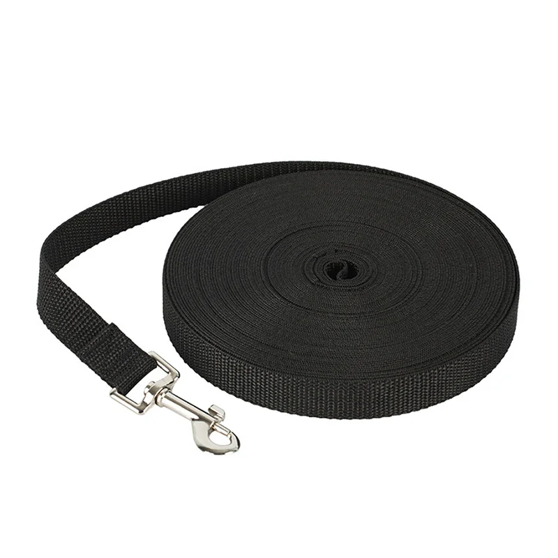 Correas de nailon para entrenamiento de perros, correa para caminar para mascotas, cordón largo, cuerda de tracción para perros pequeños y grandes, 1,5 M, 1,8 M, 3M, 4,5 M, 6M, 10M, artículo de plomo - imagen 4
