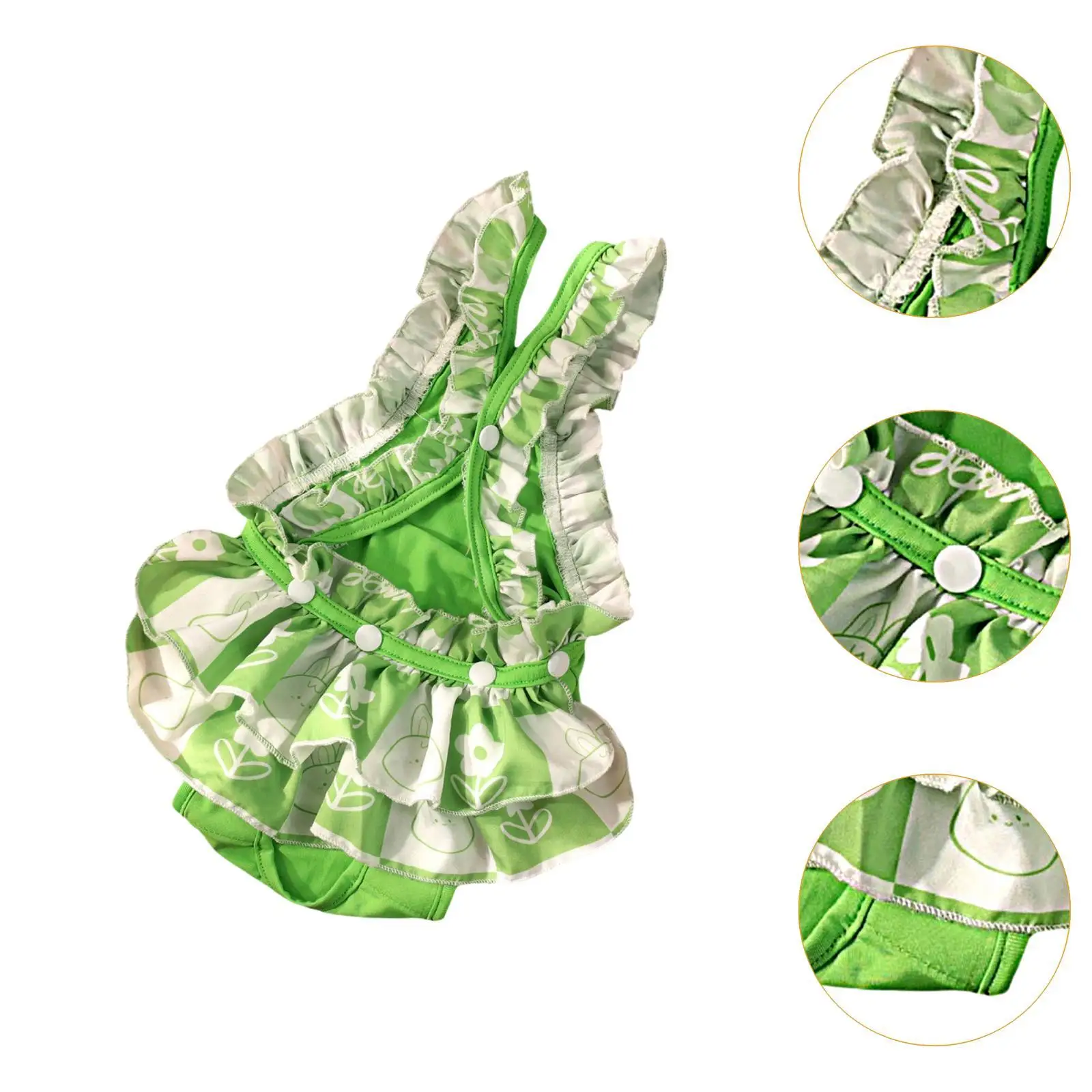 Vestido para perros, bragas sanitarias para cachorros de alta absorción para perros pequeños, medianos y grandes - imagen 5