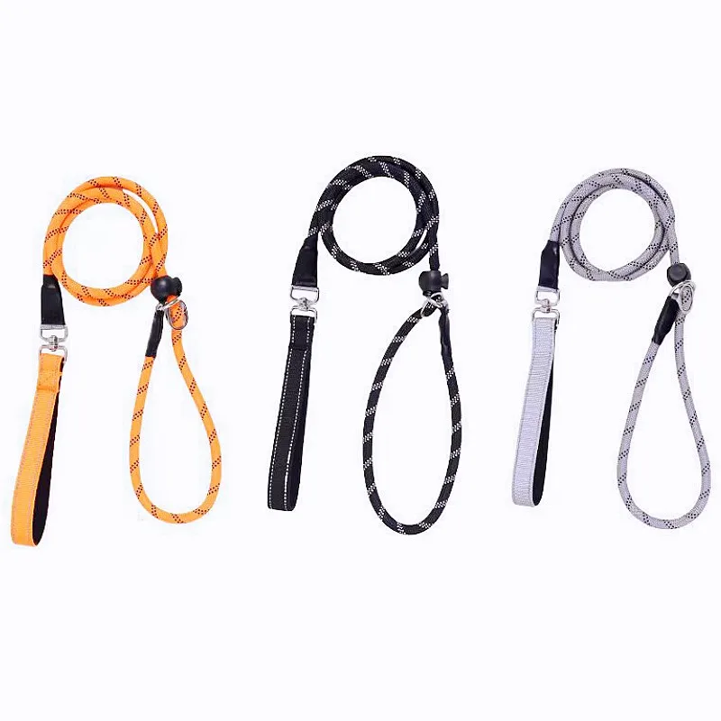 Correa para perro, cadena P, correa para perros, correas reflectantes para caminar, correas ajustables para perros, cuerda de 150cm, mango cómodo, cadena para mascotas - imagen 2