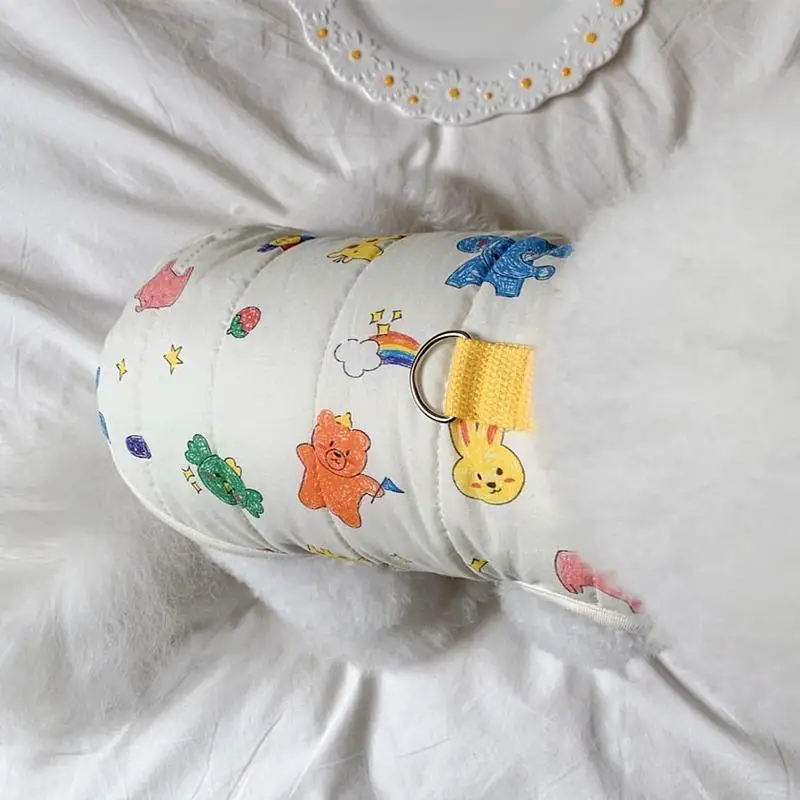 Abrigo de algodón con dibujos animados para perro, chaqueta, ropa para perro mascota, ropa estampada para perro, trajes cálidos más gruesos para otoño e invierno, Yorkshire, Chihuahua - imagen 3