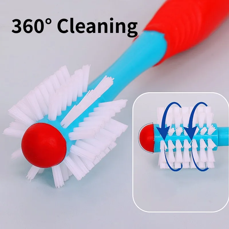 Cepillo de dientes para perros, cepillo de dientes de doble cabezal para mascotas, cuidado bucal, limpieza de dientes para perros, cepillo de dientes para gatos, cepillo de limpieza de pelo suave 360, suministros para mascotas - imagen 2