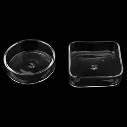 Comedero para gatos y perros en vidrio transparente – Plato para camarones