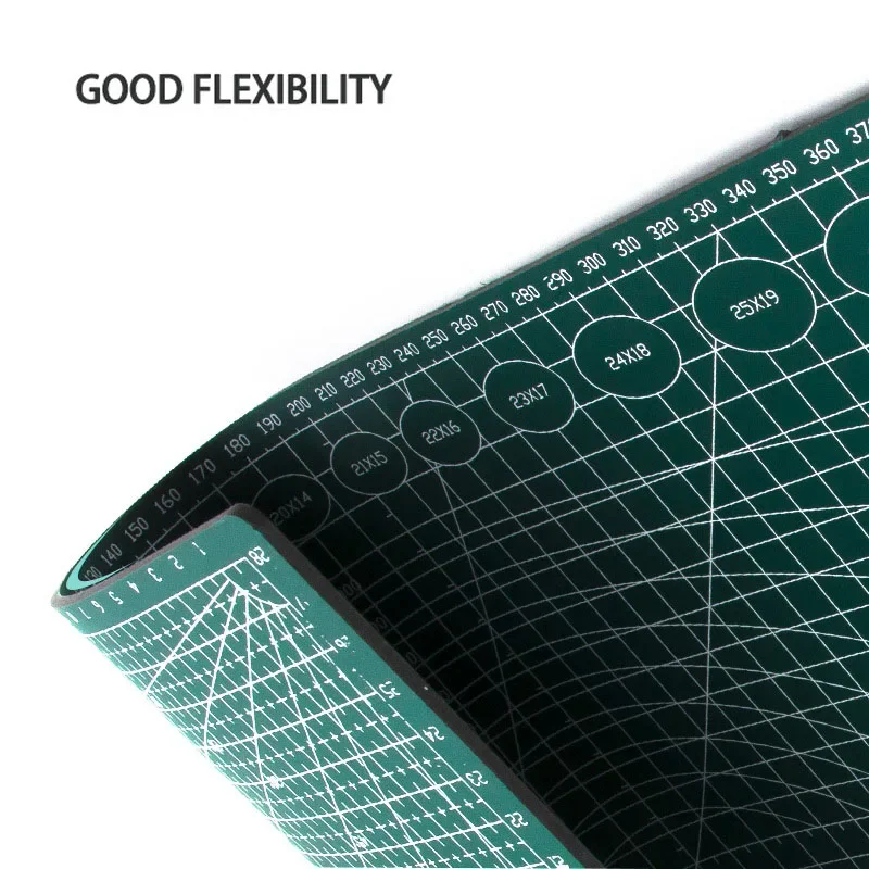 Alfombrilla de corte de PVC de doble cara, herramientas manuales de Patchwork, modelo de bricolaje, tabla de cortar, A2, A3, 3mm de espesor - imagen 2