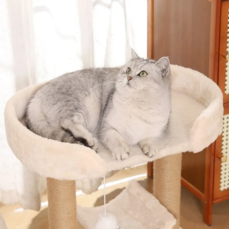 Marco de escalada para gatos, rascador de Sisal, poste rascador para gatos, muebles para saltar, columna, Protector de sofá, juguete rascador para casa de gatos - imagen 4