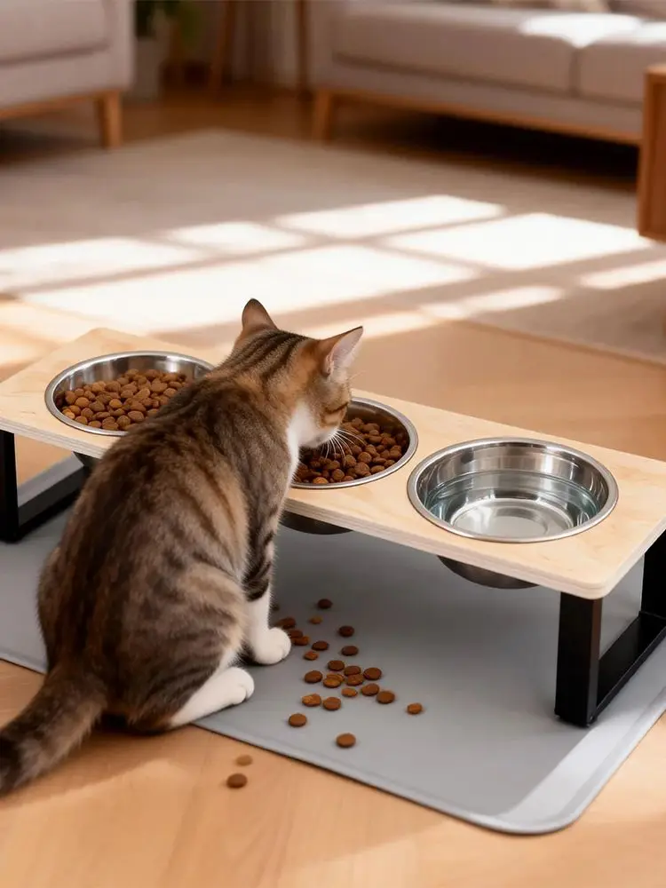 Juego de platos y tazones para gatos – Accesorios esenciales - imagen 2