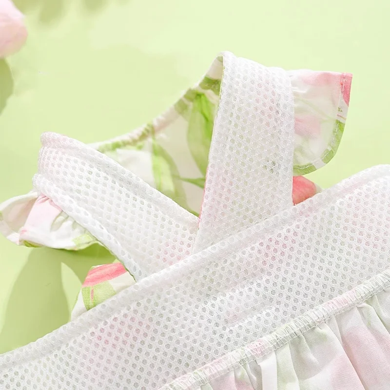 Ropa para gatos con correas Devon Rex, vestidos de tulipán para gatos, ropa para mascotas, vestidos para gatitos, vestidos estilo princesa Ragdoll con correa - imagen 3