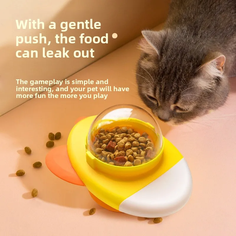 Juguete dispensador comida interactivo para gatos y perros