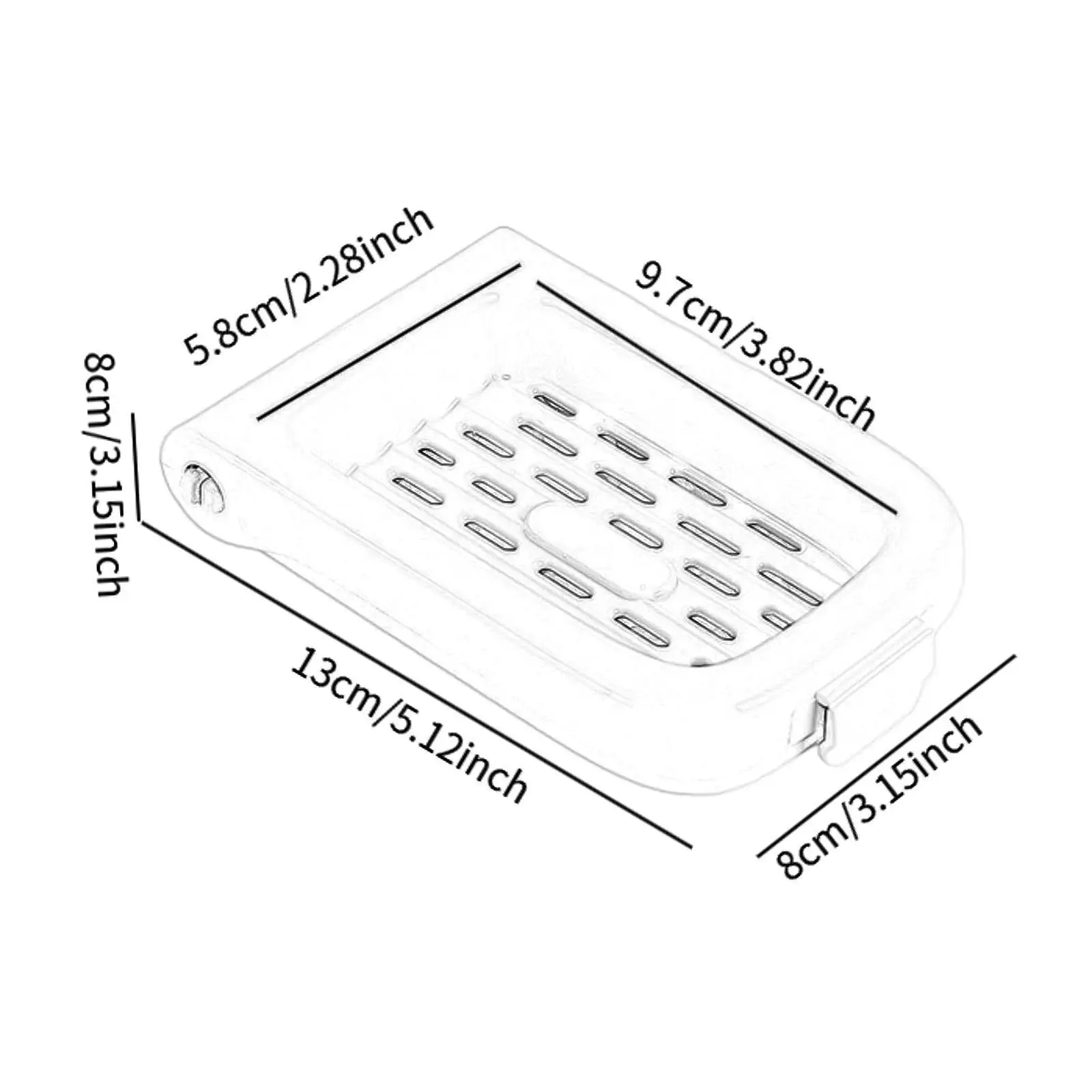 Multifunctional Soap Box, Soap Storage Container,Portable Soap Rack, Bar Soap Holder for Travel Kitchen Shower Bathroom Home