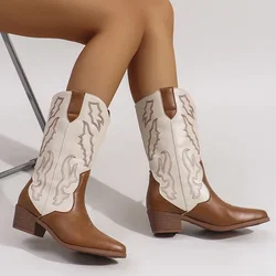 Botas vaquero bordadas estilo Oeste para perros y gatos resistentes