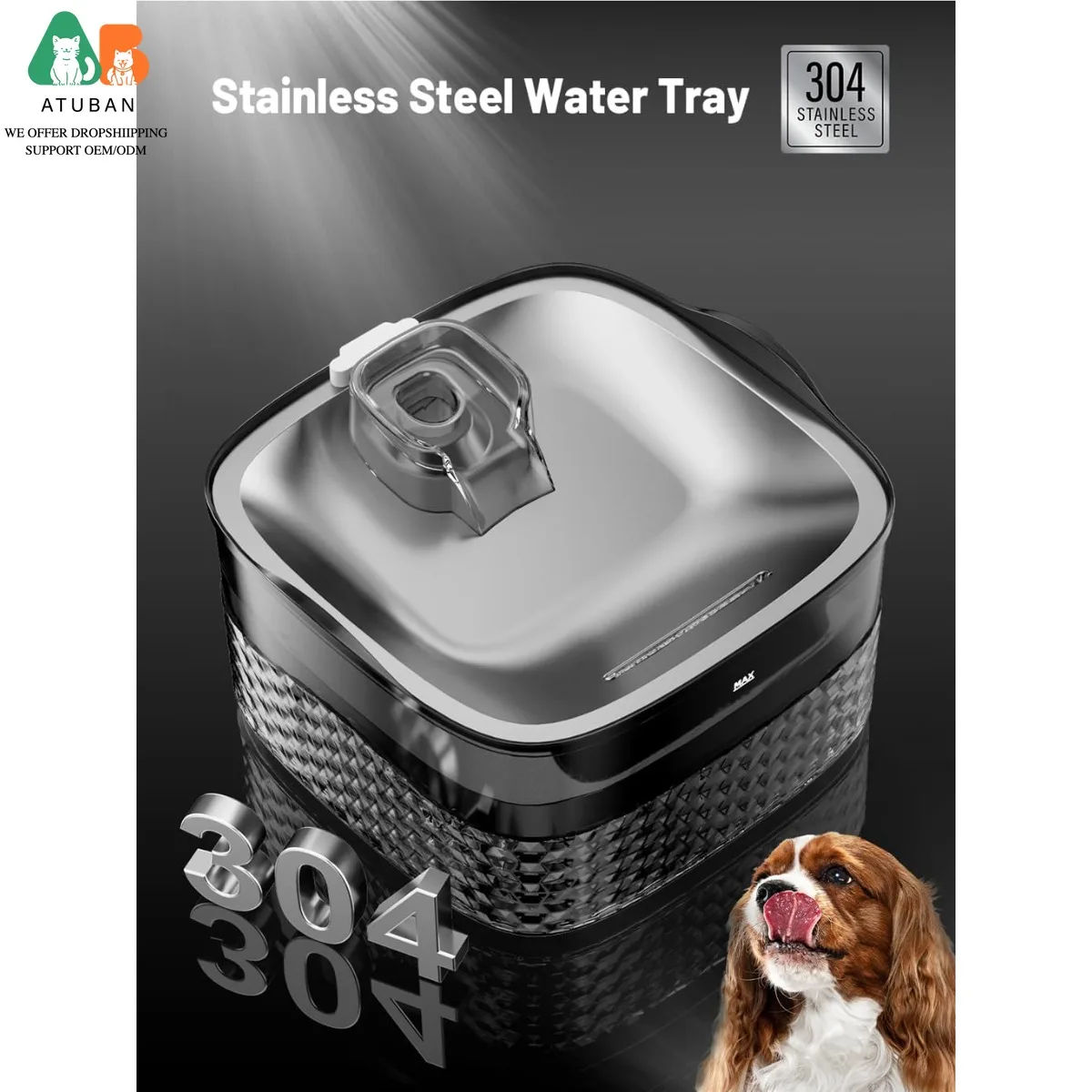 Bebedero automático 9L para perros grandes y gatos - imagen 3
