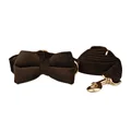 Bow Collar Leash Set