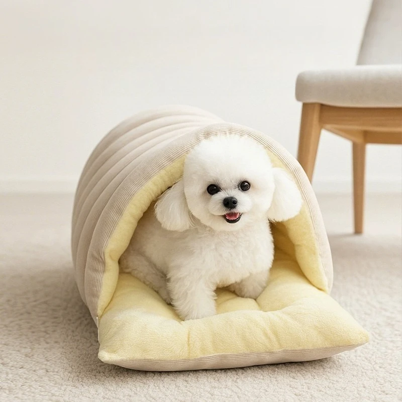 Cama suave para perros, sofá, camas para perros y gatos, accesorios para cachorros y gatos, muebles para el hogar, perros pequeños, gatitos, Catnap, saco de dormir, productos de juguete Nesk - imagen 4