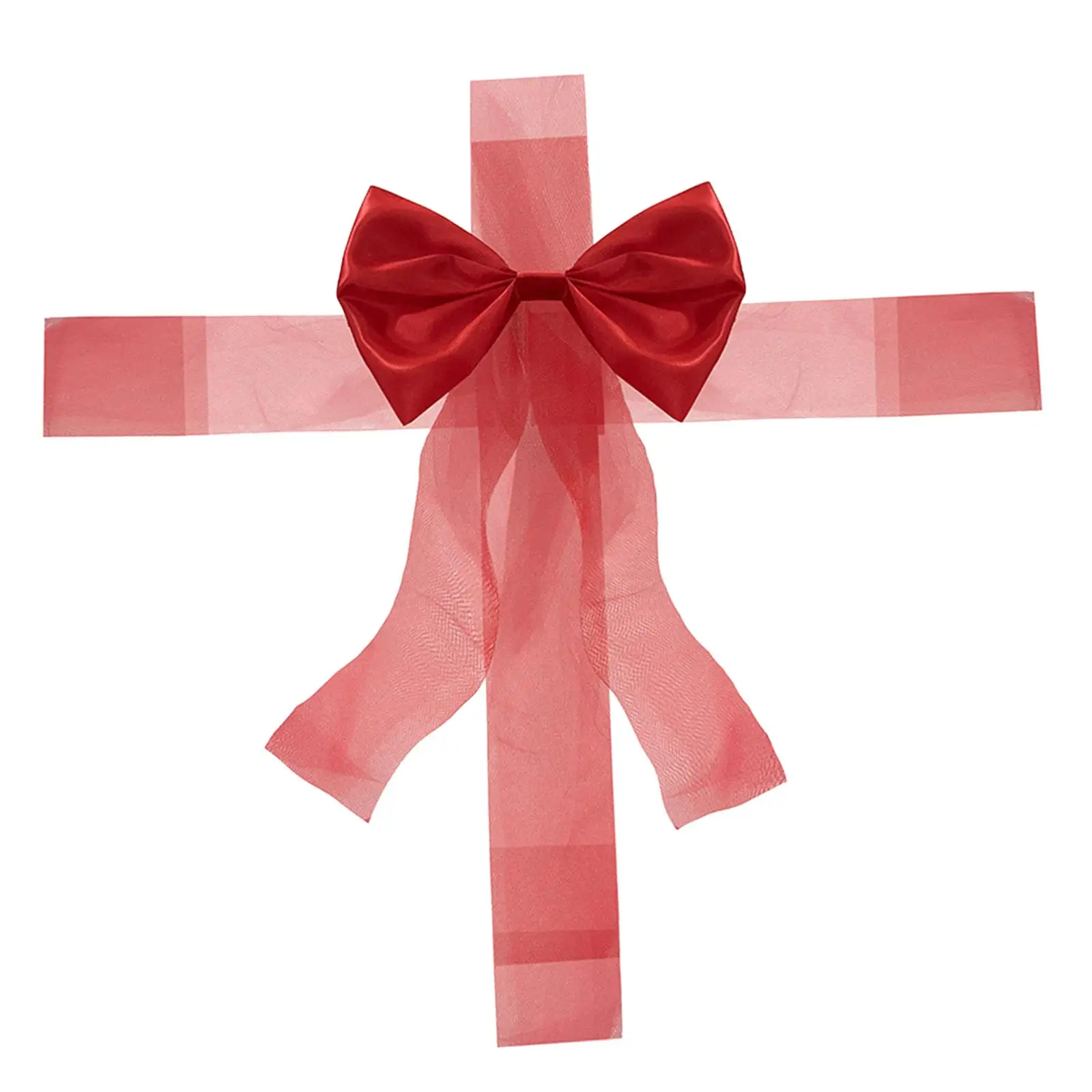 Decoración de Festival con lazo para gabinete, decoración navideña elegante, regalo de vacaciones, accesorios exteriores fáciles de usar, suministros para fiestas - imagen 2