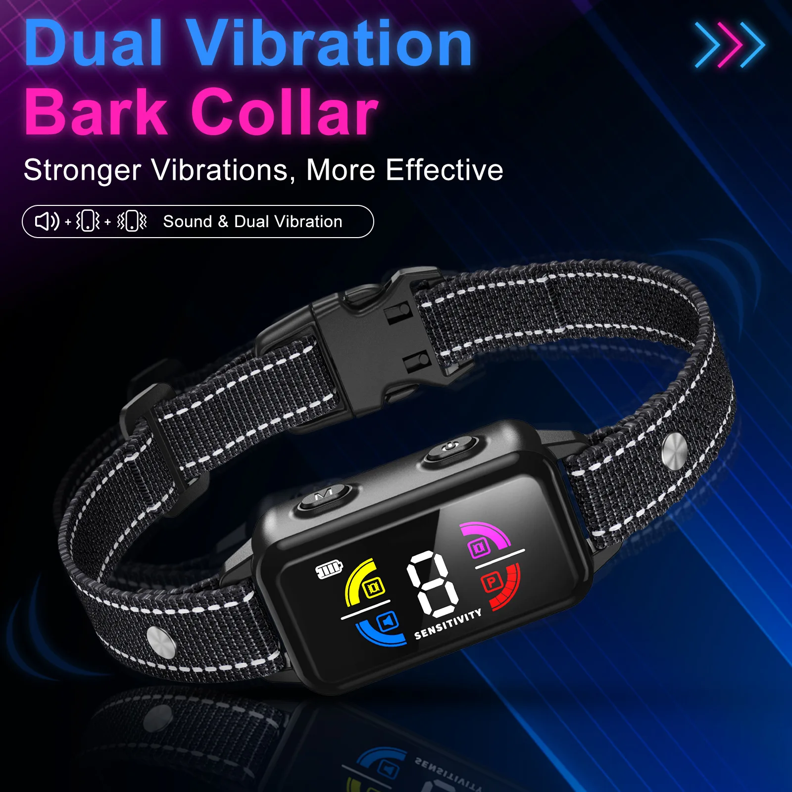 Collar antiladridos para perros – Control sin descargas ni vibración - imagen 3