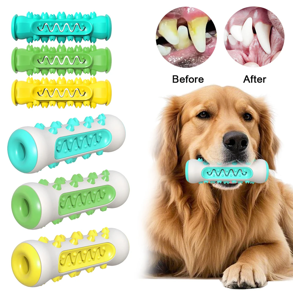 Cepillo de dientes Molar para perros, juguete para masticar para perros pequeños y grandes, palo resistente a mordeduras, cuidado Dental seguro para cachorros, suministros de juguetes para limpieza de dientes