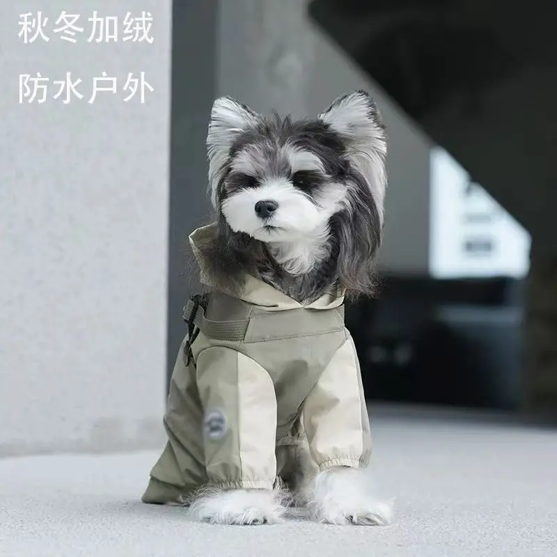 Abrigo impermeable de invierno para perros pequeños - Chaqueta cálida - imagen 3
