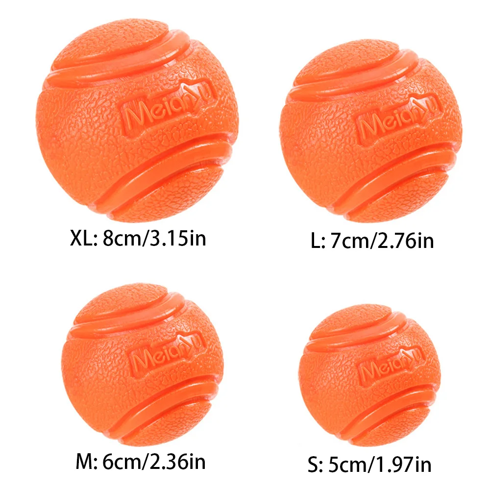 Pelota de goma resistente a mordidas para perros – lanzar y entrenar - imagen 2