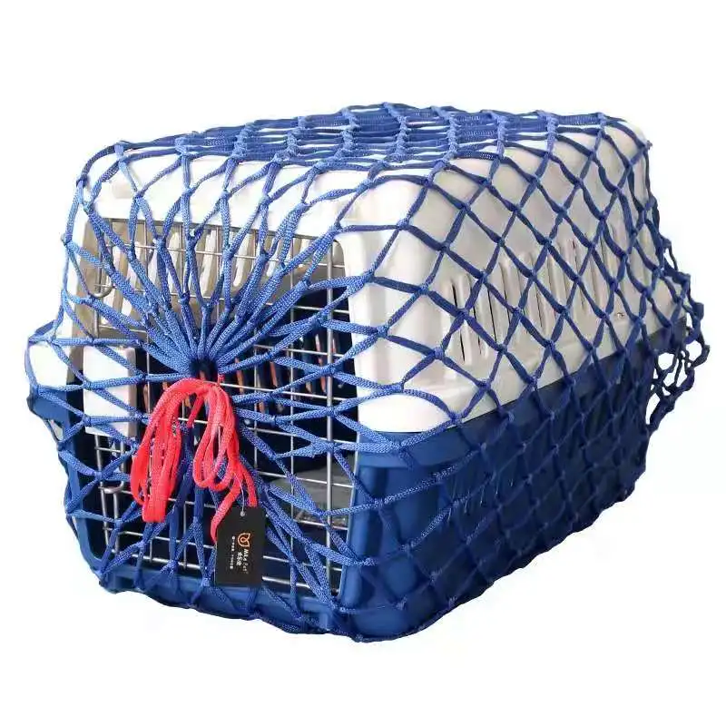 Red protectora para caja de aerolínea para mascotas, cubierta de malla antifuga de nailon grueso para viajes de mascotas, envío, red para caja de seguridad para mascotas - imagen 2