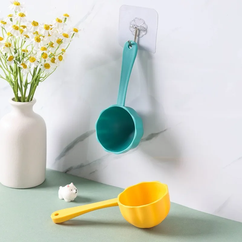 Cuchara de comida para mascotas, cuchara de comida para perros y gatos de fondo redondo elegante, Simple y portátil, fácil de limpiar, cuchara de comida para mascotas - imagen 5