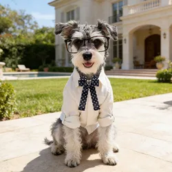 Lazos para perros y gatos - estilo puntos, ajustables, regalo ideal