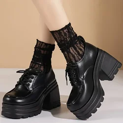 Zapatos Lolita Mary Jane con plataforma para mujer